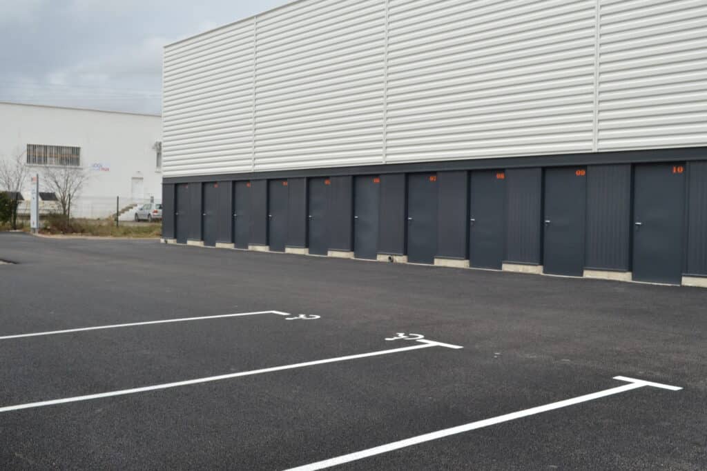 box de stockage accessible