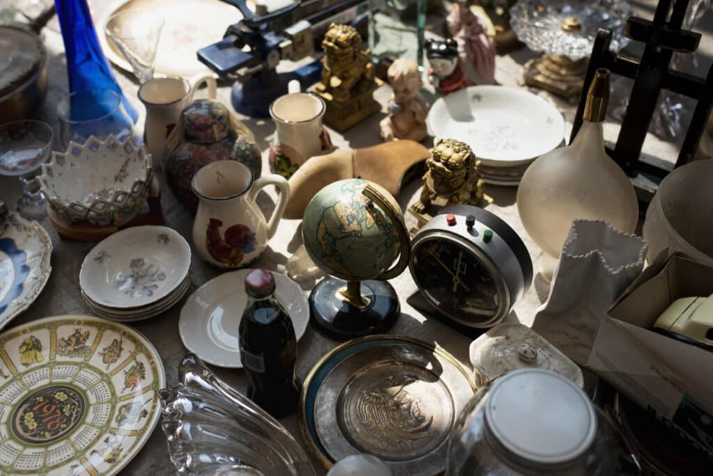 débarras maison succession vaisselle