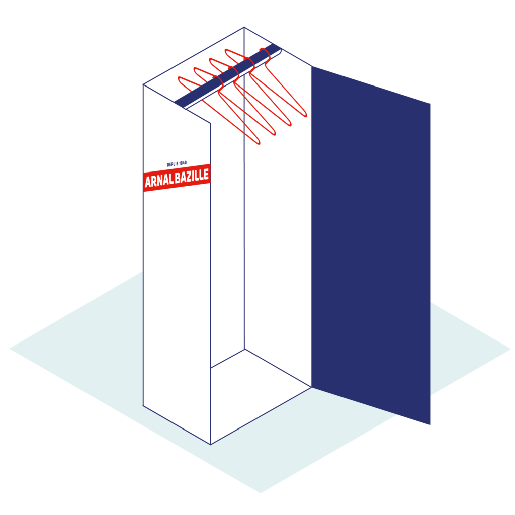 vente cartons déménagement penderie